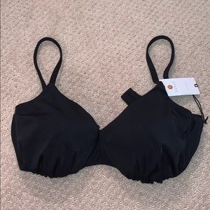 Black bikini top from target
